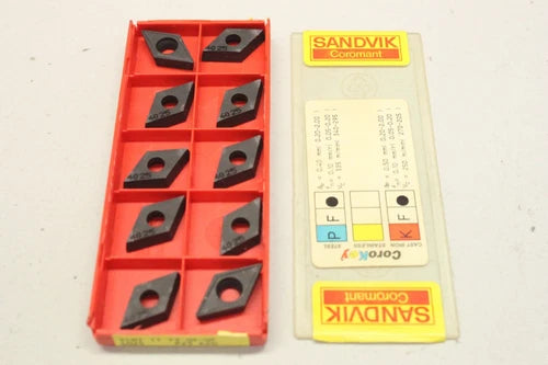 10x SANDVIK 7N0420081 DCMT 11 T3 04-UF Wendeschneidplatten DCMT 11 T3 04-UF OVP