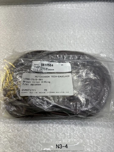 **New Brown Viton O-Ring V708-75/2-361  6X6-3/8 X 3/16 (QTY Of 25)Fast Shipp#