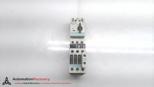 SIEMENS 3RA1125-1HA23-1BB4 COMBINATION STARTER #307245