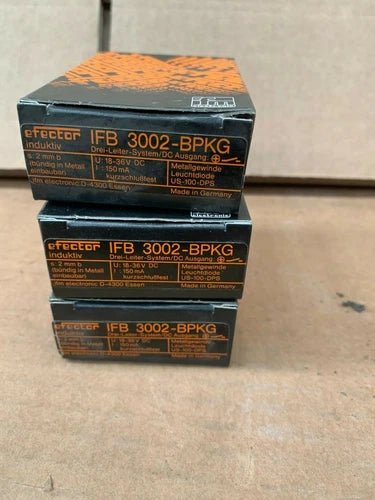 3 x .  IFM Efector IFB 3002-BPKG (IF5188) New Old Stock