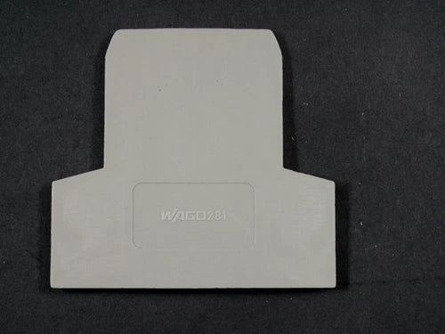 100 St¨¹ck  (4x25 St.) WAGO 281-311 Abschlussplatte/ Zwischenplatte