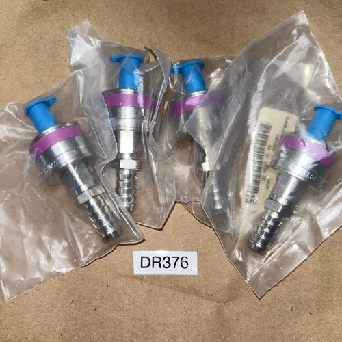 (4) NEW SWAGELOK STAINLESS STEEL QUICK CONNECT STEM FITTINGS SS-QC6-D-6HCK7