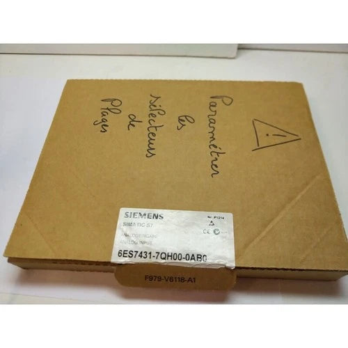 SIEMENS SIMATIC S7 6ES7 ANALOG INPUT CARD 431-7QH00-0AB0