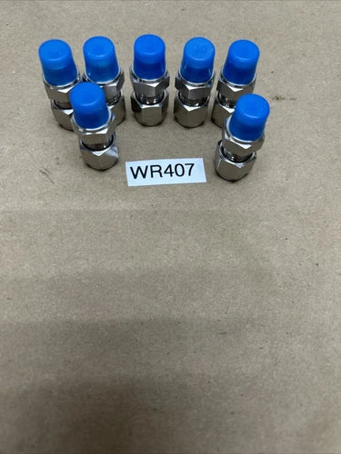 (7) Brennan Industries N7013-04-02-SS Instrumentation Fittings,1/4" NNB