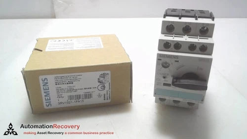 SIEMENS 3RV1021-1FA15, SIRIUS CIRCUIT BREAKER FOR MOTOR PROTECTION, NEW #300634