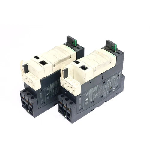 2pcs Schneider electric LUB320 + LUCB18BL + LUFC00 starter motor unit (B1329)