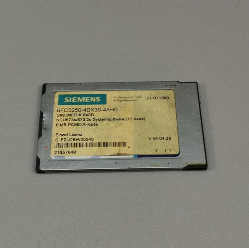 Siemens 6FC5250-4BX30-4AH0