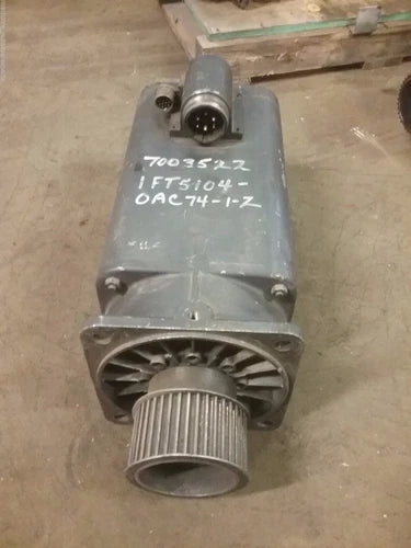 Siemens Permanent Magnet Motor 1FT5104-0AC74-1-Z _ Z: K18 K31 K42 K83 K93