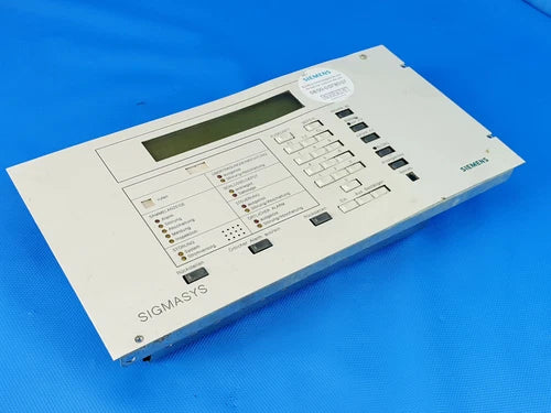 Siemens Sigmasys Sigmanet Control Panel S24230-F130-A3 ES10 TG003116