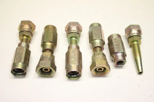 5x  f¨¹r Parker Hydraulik Verschraubung Schlauchanschluss Female Swivel