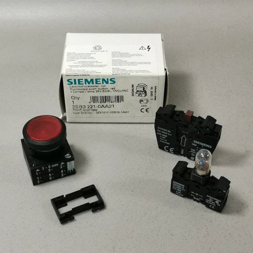 Siemens 3SB3 221-0AA21 NEU OVP