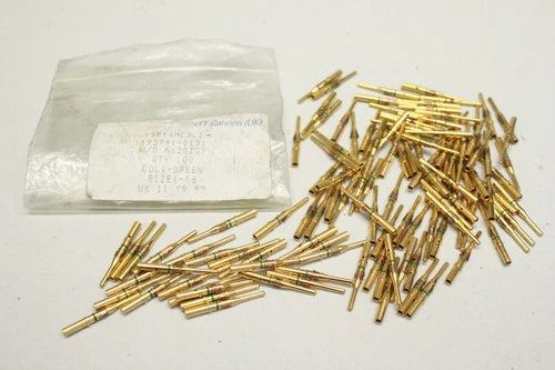 115x ITT CANNON 192991-0131 Stift Kontakt contact gold Crimp T3P16MC3LZ