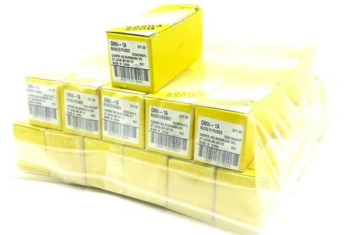 1700 NEW BUSSMANN GMA-1A FUSES GMA1A 34 BOXES OF 50