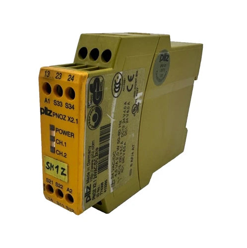 3pc x PILZ 774306 PNOZ X2.1 24VACDC 2N/O
