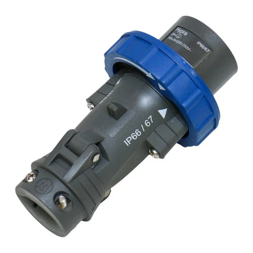 51156 LEGRAND，直式连接插头 200V 16A 2P+A Hypra - IP 66/67-55 - IK 09，...