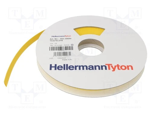 110 meters, Heat shrink markers TCGT6-2YE-YE /E2UK