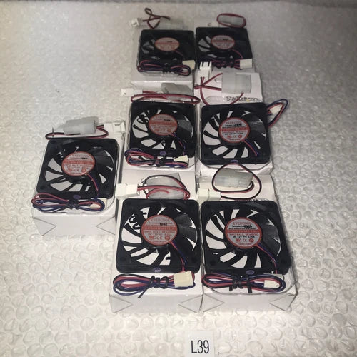 *7 New EverCool EC6010M12BA 60x 20mm Ballbearing Computer  Case Fan3Pin CaseFan#