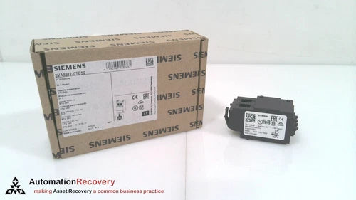 SIEMENS 3VA9377-0TB50, SENTRON 24V MODULE ACCESSORY FOR 3VA63-3VA66, NEW #323520