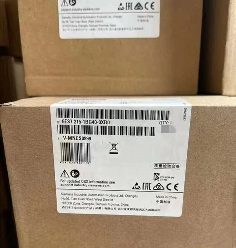 New Siemens 6ES7215-1BG40-0XB0 6ES7 215-1BG40-0XB0 SIMATIC S7-1200 CPU 1215C