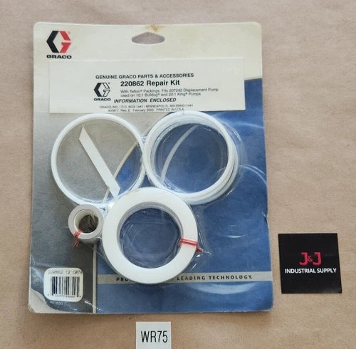 *BRAND NEW* Graco 220862 Pump Repair Kit 10:1 Bulldog & King Pumps + Warranty!