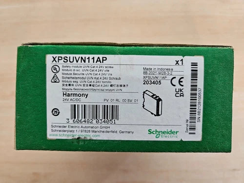 Schneider XPSUVN11AP 203405 NEW