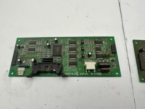 1 peça x PLACA DE CIRCUITO PARA ECRÃ DE EXIBIÇÃO DA MÁQUINA OKAYA OKAYA M-0338