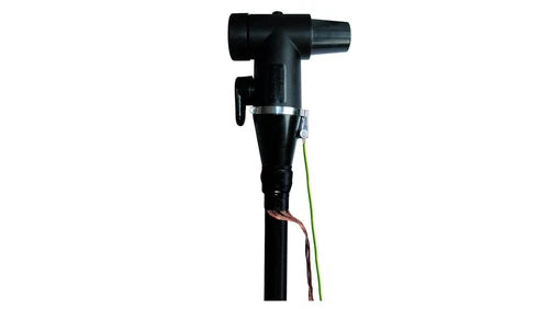 Angled connector head for type C bushing (630 A) for cables with insulati /T2UK