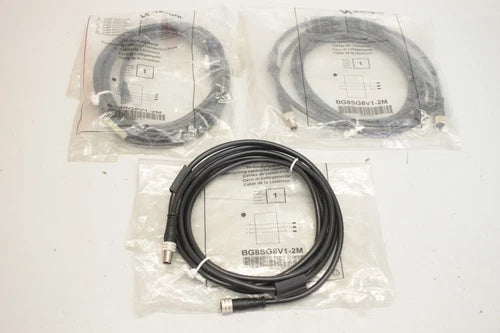 3x WENGLOR BG8SG8V1-2M 2m M8 3pol 传感器电缆 BG8SG8V12M OVP