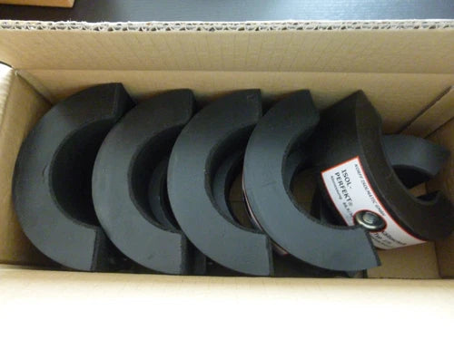 5x Korff Isol-Perfekt K?lteschelle Rohrschelle Abmessung 88,9/30 M10 1/2" Neu