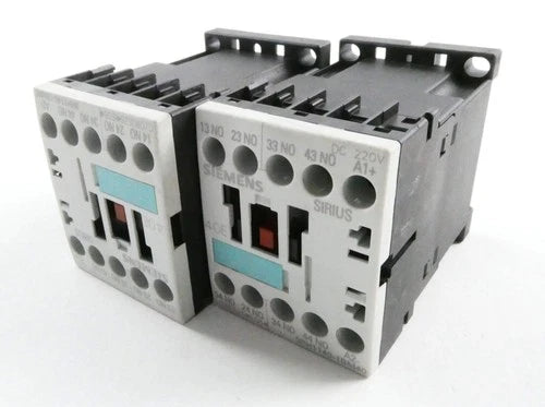 2x SIEMENS 3RH1140-1BM40 (DC220V) AUXILIARY CONTACTOR - set of 2 *