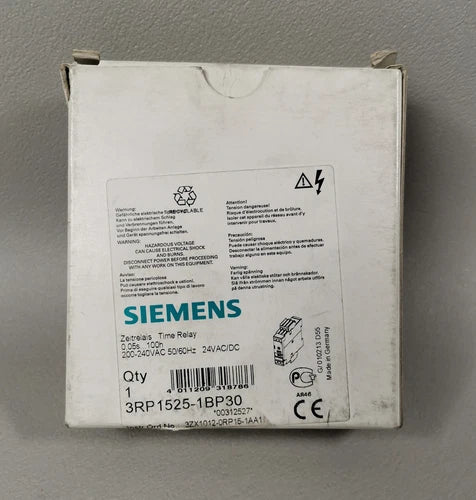 Siemens 3RP1525-1BP30 NEU OVP