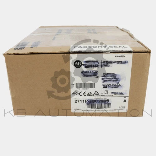 2711P-T6C20D9 PanelView Plus 600 HMI, tela sens¨ªvel ao toque colorida de 5,5", Ethernet e RS-232