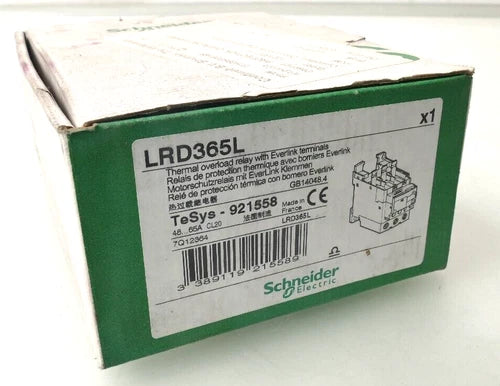 Schneider Electric Motor Protection Relay LRD365L | 921558