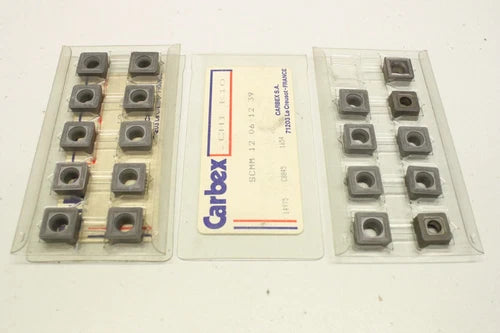 19x Carbex CH1 K10 SCMM 12 006 12 39 indexable inserts K10 original packaging