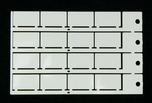 541 St¨¹ck murrplastik Kennzeichenschild KS 15/27 | 86361010 | wei? | NEU in OVP