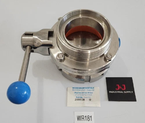 *BRAND NEW* Scheibenventile 2-1/2" Stainless Butterfly Valve 10 Bar + Warranty!
