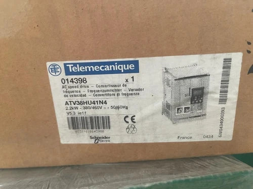 Schneider Electric Telemecanique, ATV38HU41N4, AC speed drive 2.2kW - 380/460V