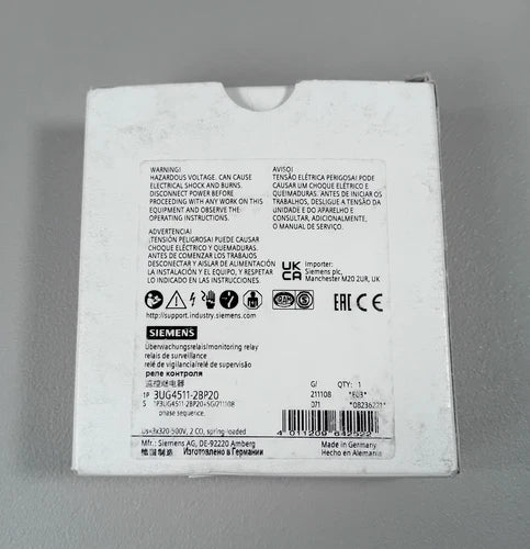 Siemens 3UG4511-2BP20 NEU OVP