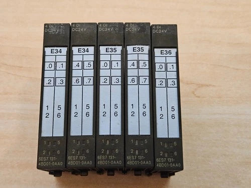Siemens 6ES7 131-4BD01-0AA0 6ES7131-4BD01-0AA0 (Lot of 5)