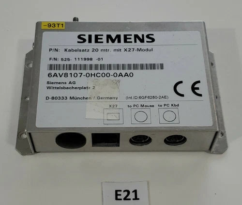 *PREOWNED* SIEMENS 6AV8107-0HC00-0AA0 TRANSMITTER 525-111998-01 + WARRANTY!