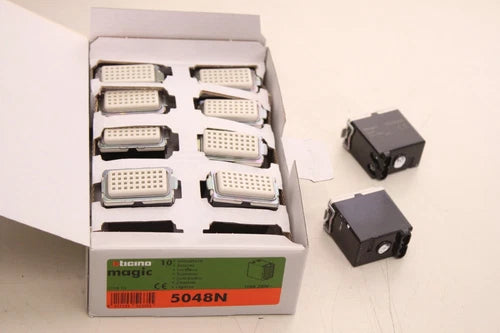 10x BTICINO 5048N 夏季蜂鸣器 8012199513355 OVP