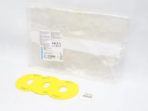 Siemens Unterlegschild 3SB1902-2BB / Inhalt : 3 St¨¹ck / Neu OVP