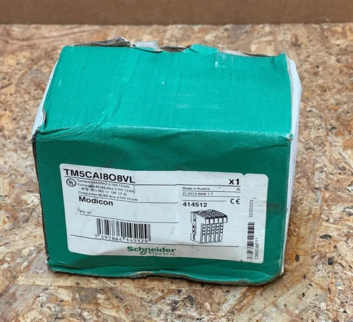 Schneider Electric - TM5CAI8O8VL - TM5 Compact I/O Expansion Block: 8 AI & 8 AO
