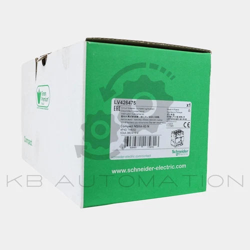 施耐德 LV426475 断路器 ComPact NSXm N（415V AC 时 50kA），4P，4d，63A