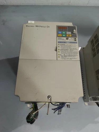 3G3MV-A4075 CIMR-V7AZ47P5 400V 7,5KW OMRON YASKAWA INVERSOR SEM MOTOR PLC OK