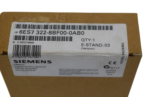 Siemens Simatic S7 Digital Output 6ES7 322-8BF00-0AB0 ( 6ES7322-8BF00-0AB0 ) E3