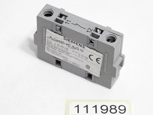 Siemens 3LD9220-4C AJO Hilfsschalter 1 OE f¨¹r Bodenbefestigung