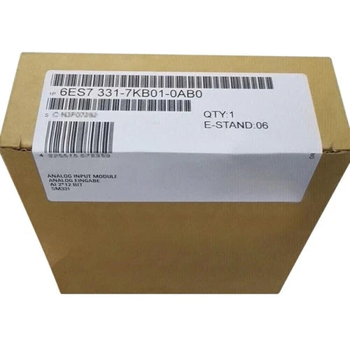 New Siemens 6ES7331-7KB01-0AB0 S7-300 ANALOG INPUT SM 331 6ES7331-7KB01-0AB0
