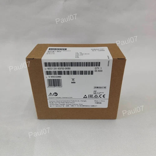 New Siemens 6ES7231-5QF32-0XB0 6ES7 231-5QF32-0XB0 S7-1200 Analog Input SM 1231