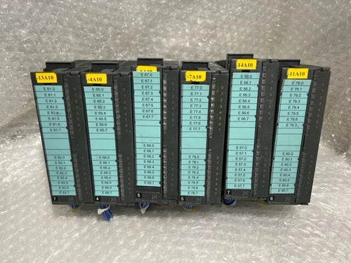 6x SIEMENS SIMATIC S7 6ES7 321-1BH02-0AA0